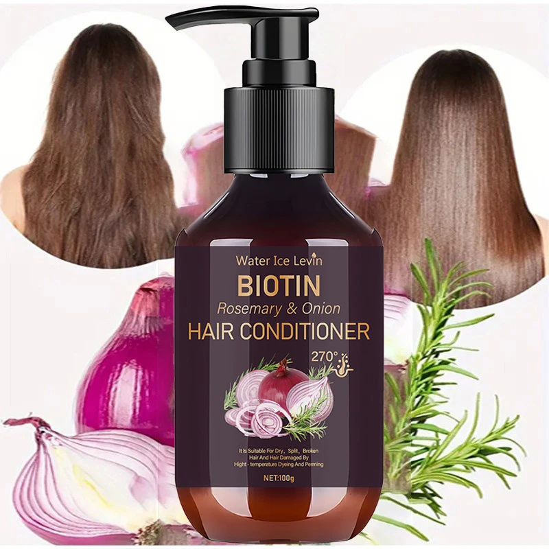 Onion Rosemary Natural Shampoo Moisturize Hair Add Shine Gently Massages Three-in-one Effect Leave Hair Voluminous Smooth Unisex