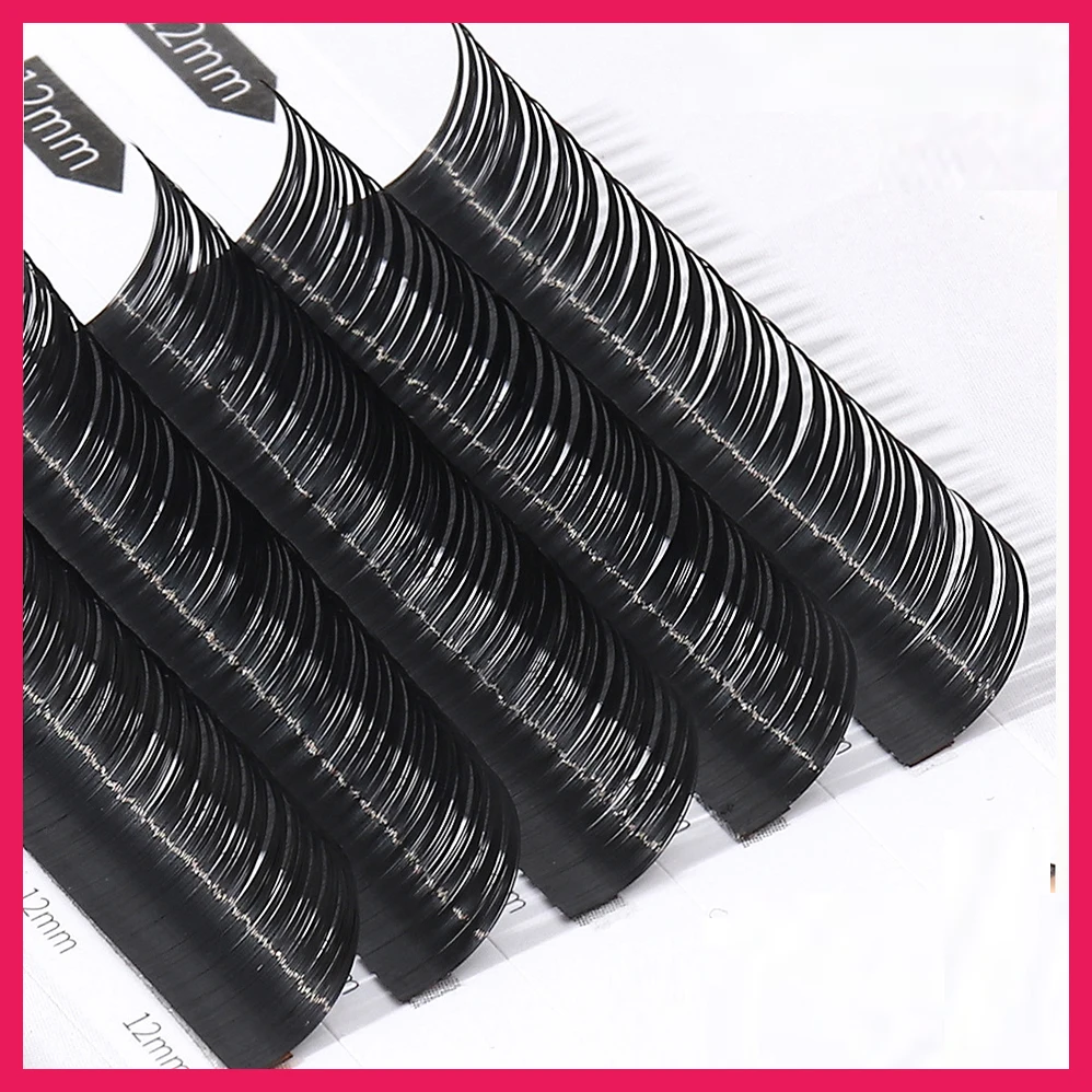 Wet look Cosplay Eyelash Extension New Fashion Soft Mink False Eyelash Individual Lashes Russian Volume Premade Fans Lashes