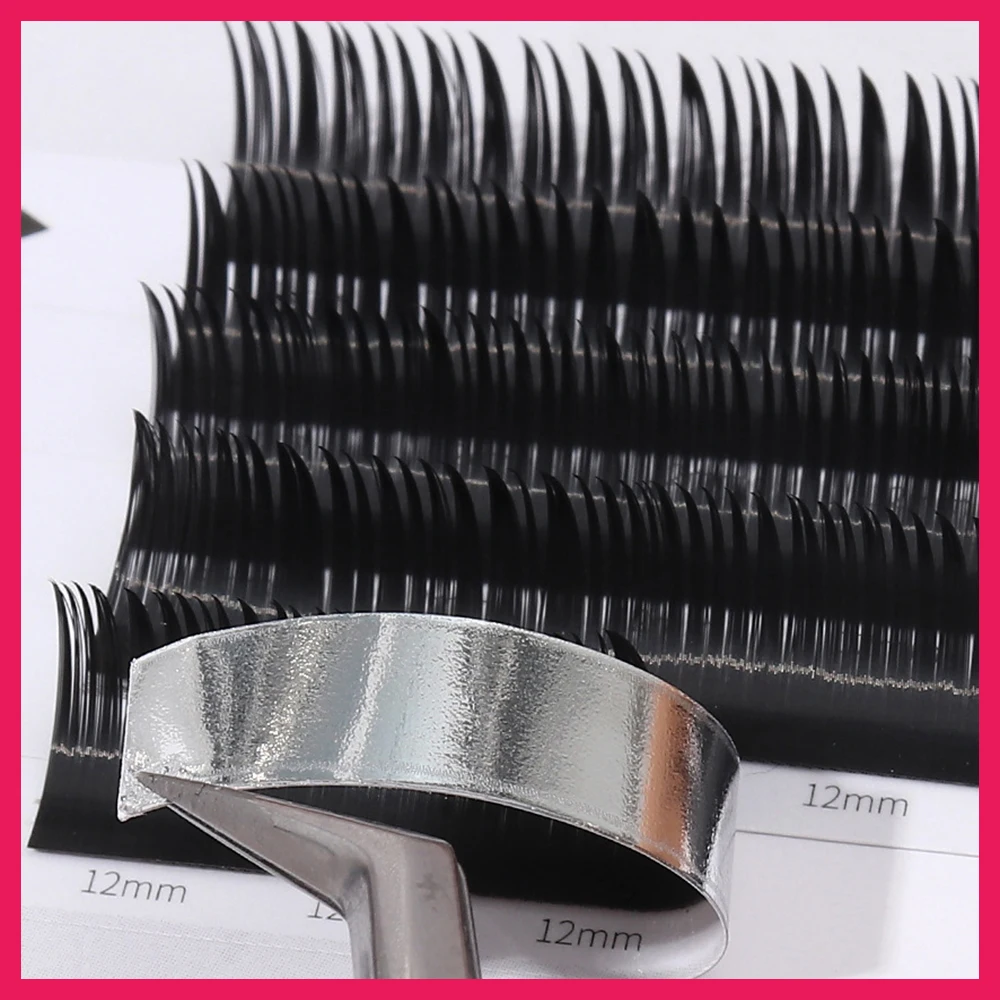 Wet look Cosplay Eyelash Extension New Fashion Soft Mink False Eyelash Individual Lashes Russian Volume Premade Fans Lashes