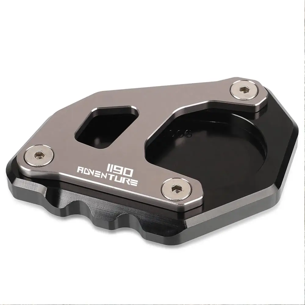 Motorcycle Side Stand Enlarger Extension Plate Kickstand Shoes For 1050 1090 1190 1290 Adventure S R 1290 Super Adventure T 2023