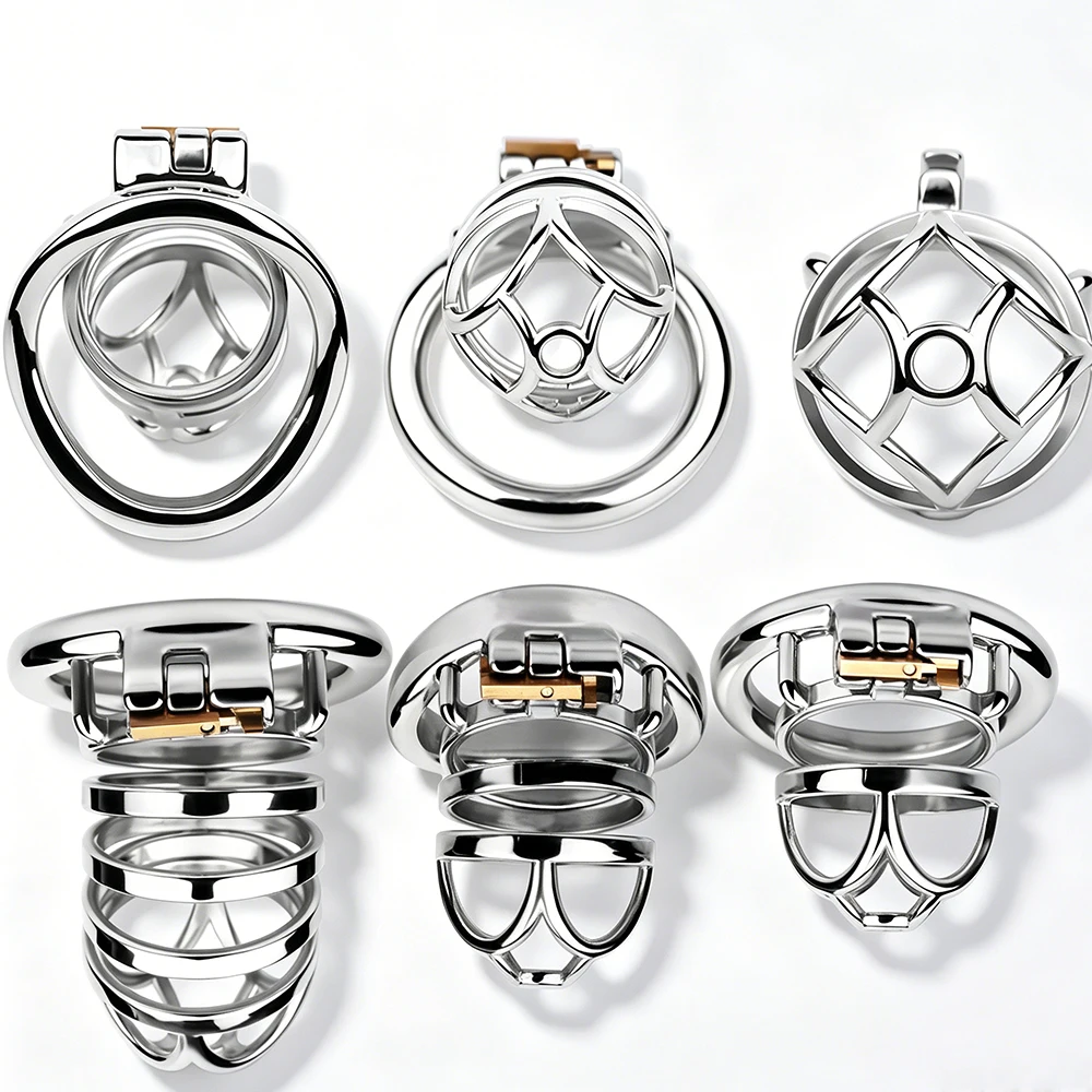 FRKO Erotic Sex Toys for Men Adult Male Chastity Cock Cage Penis Restraint Cockrings Urethral Lock Submissions Tools Man 정조대 18