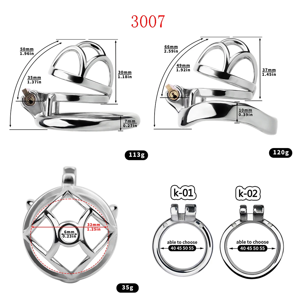 FRKO Erotic Sex Toys for Men Adult Male Chastity Cock Cage Penis Restraint Cockrings Urethral Lock Submissions Tools Man 정조대 18