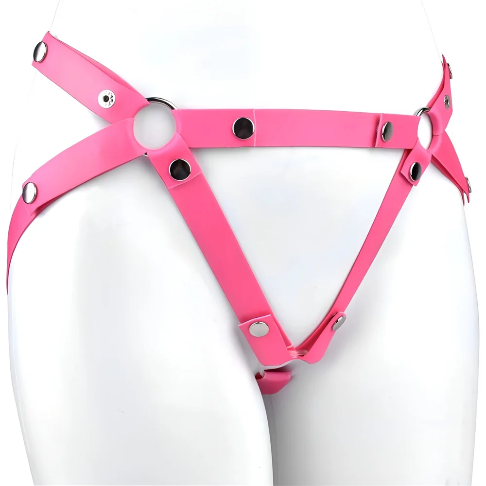 ANOSX Multi Style Elastic Band Auxiliary Chastity Belt For Male Chastity Cage Lock Underwear Harness Scrotum Ring Sex Toys Men