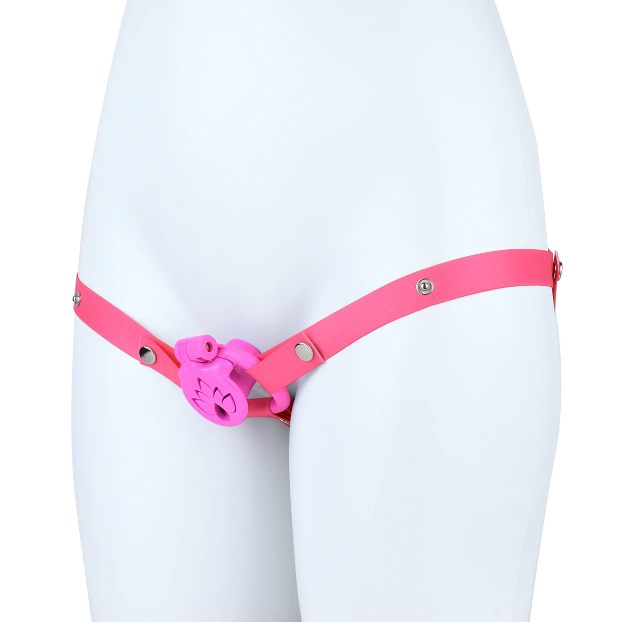 FRKO Flat Inverted Chastity Cage Sissy Male Penis Lock Cage Set 4 Size Cock Rings CBT Slave Games BDSM Erotic Sex Toys For Men