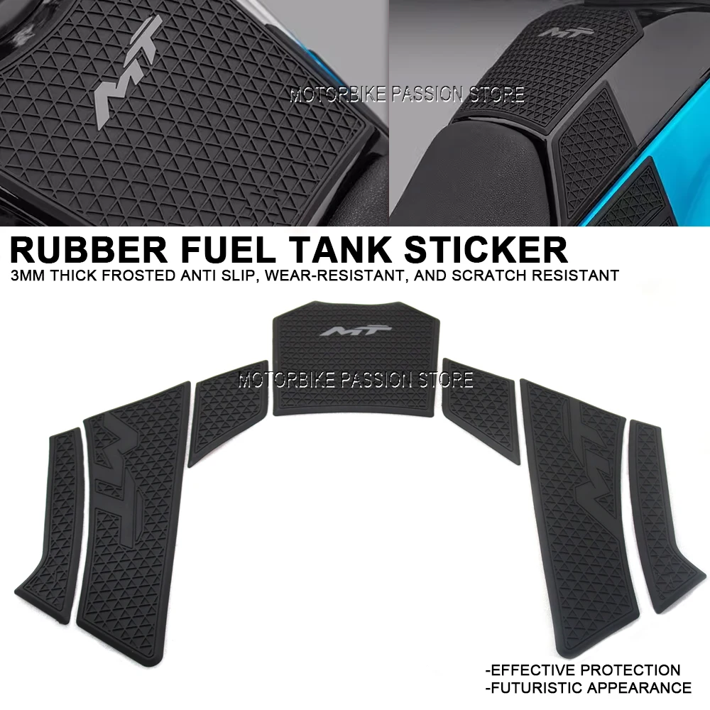 450 MT Motorcycle Accessories Fuel Oil Tank Pad Protector Stickers Gas Knee Grip Mat For CFMOTO CF MOTO 450MT MT450 MT 450 MT