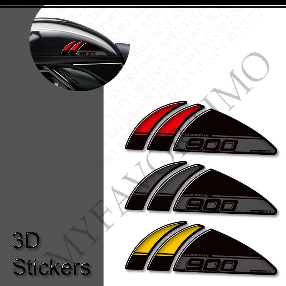 2017 - 2025 2026 For Z900RS Z900 RS Z 900 Cafe SE ABS Tank Pad Cap Gas Fuel Oil Knee Protection Stickers Decals Accessories