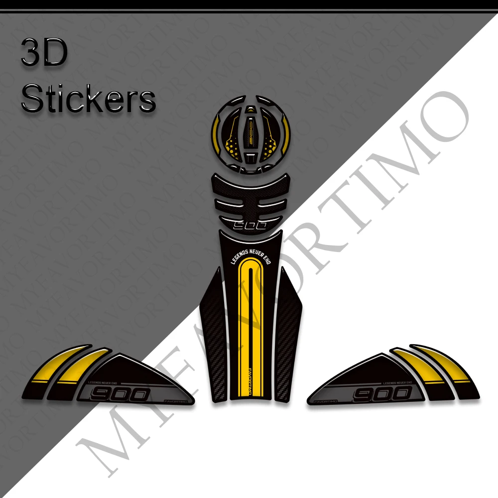 2017 - 2025 2026 For Z900RS Z900 RS Z 900 Cafe SE ABS Tank Pad Cap Gas Fuel Oil Knee Protection Stickers Decals Accessories