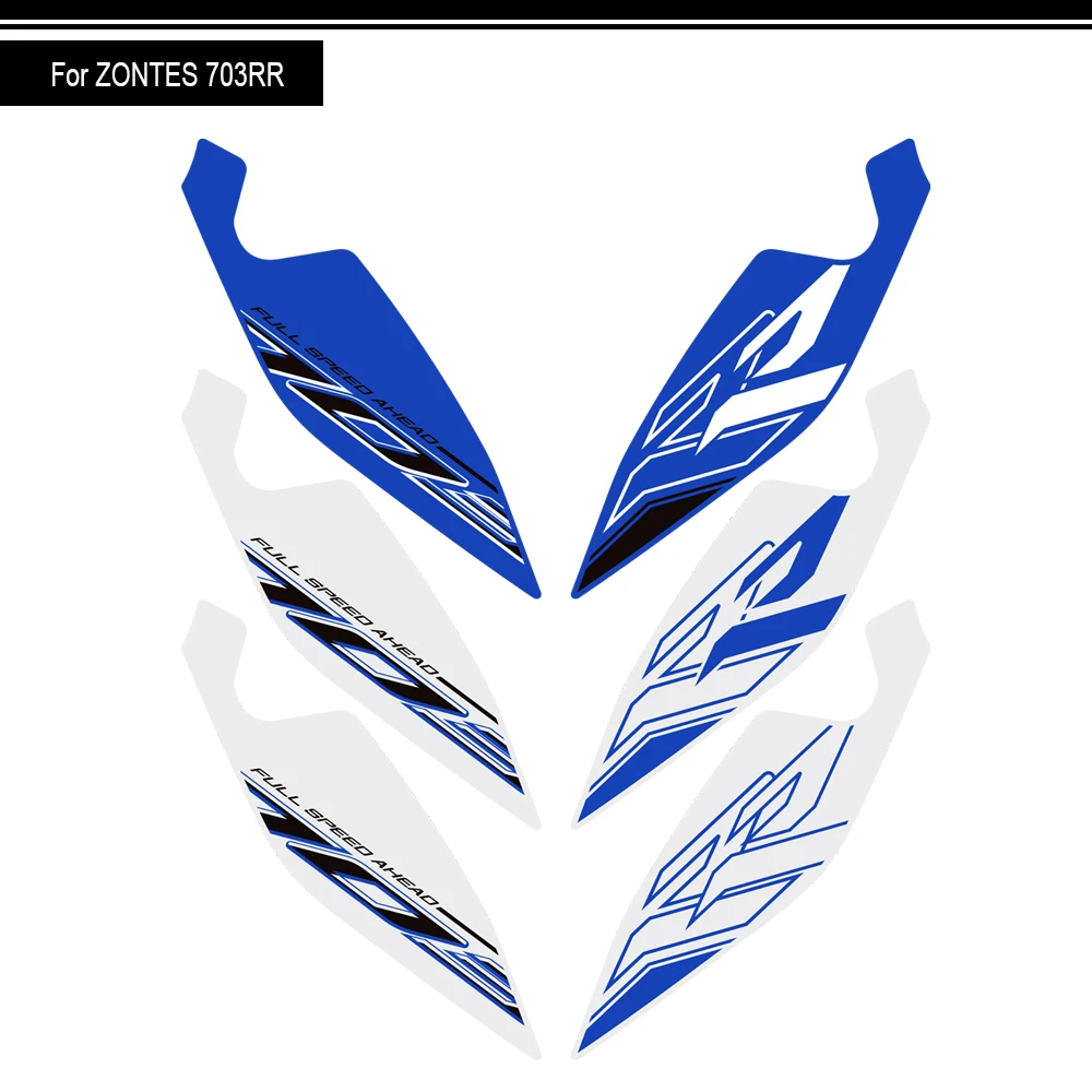 703 RR Motorcycle Tank Pad Front Decals Decoration Stickers Waterproof Stickers Accessories FOR Zontes 703RR ﻿2025 2026
