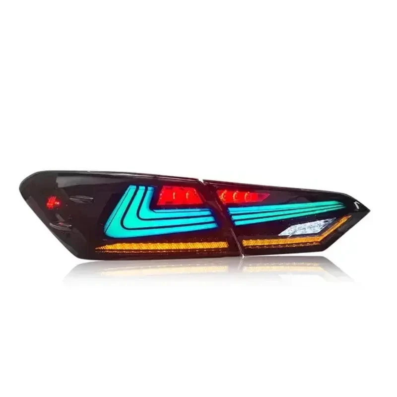 High Performance Tail Lights Assembly Start Up Animation 2018-2024 DRL RGB Car Rear Back Lamps For Tail Lamp