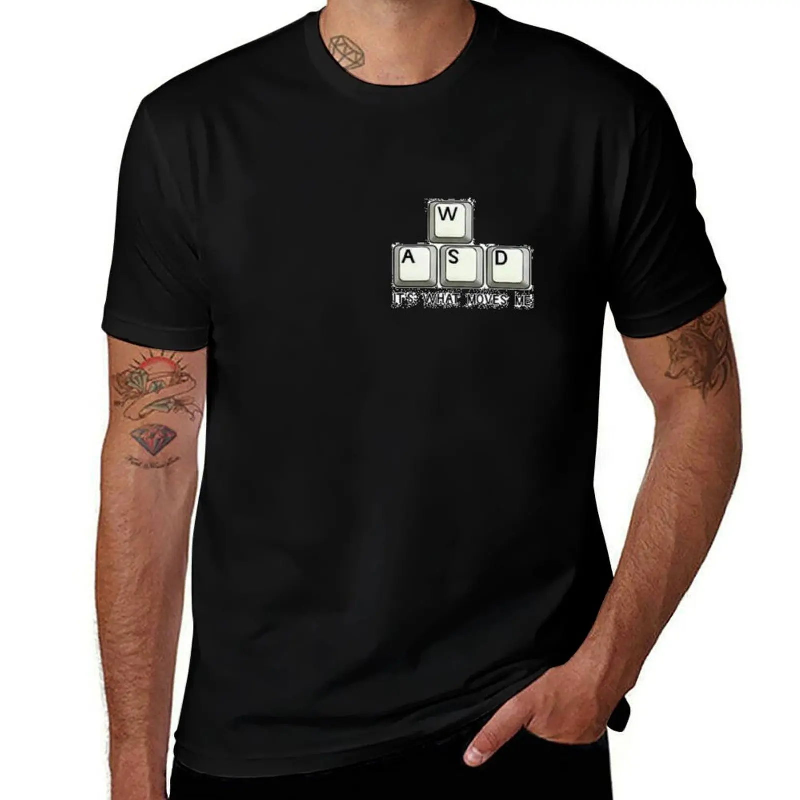For The PC Gamers - PC Gaming Sticker T-Shirt Moisture Control Sports Tee