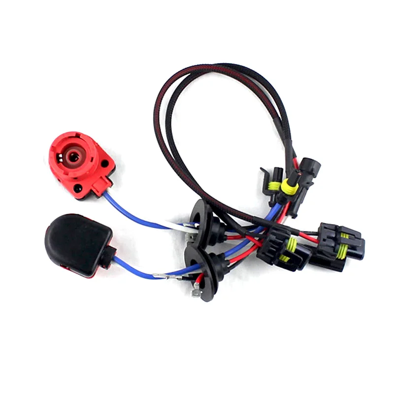 D2S D2R D2C D4S D4R D4 Turn AMP HID Xenon Connector Wiring Harness Bulbs Adapter Holder Plug Socket (2pcs)
