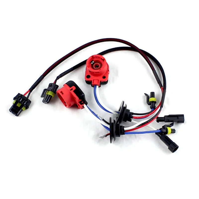 D2S D2R D2C D4S D4R D4 Turn AMP HID Xenon Connector Wiring Harness Bulbs Adapter Holder Plug Socket (2pcs)