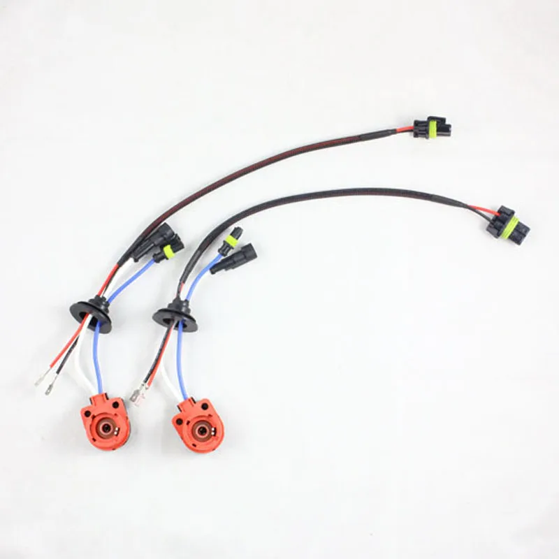 D2S D2R D2C D4S D4R D4 Turn AMP HID Xenon Connector Wiring Harness Bulbs Adapter Holder Plug Socket (2pcs)
