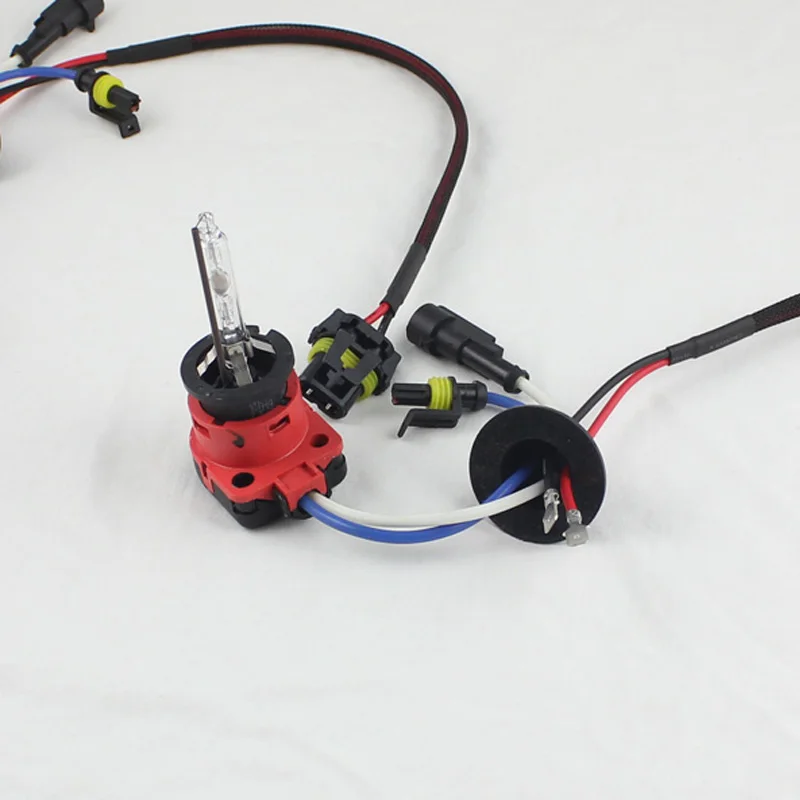 D2S D2R D2C D4S D4R D4 Turn AMP HID Xenon Connector Wiring Harness Bulbs Adapter Holder Plug Socket (2pcs)