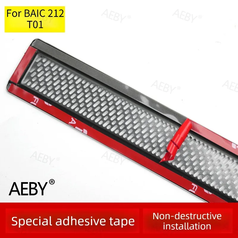 For BAIC 212 T01 Dashboard vent cover,Air outlet cover decoration,decorative protector,Center console front air shield