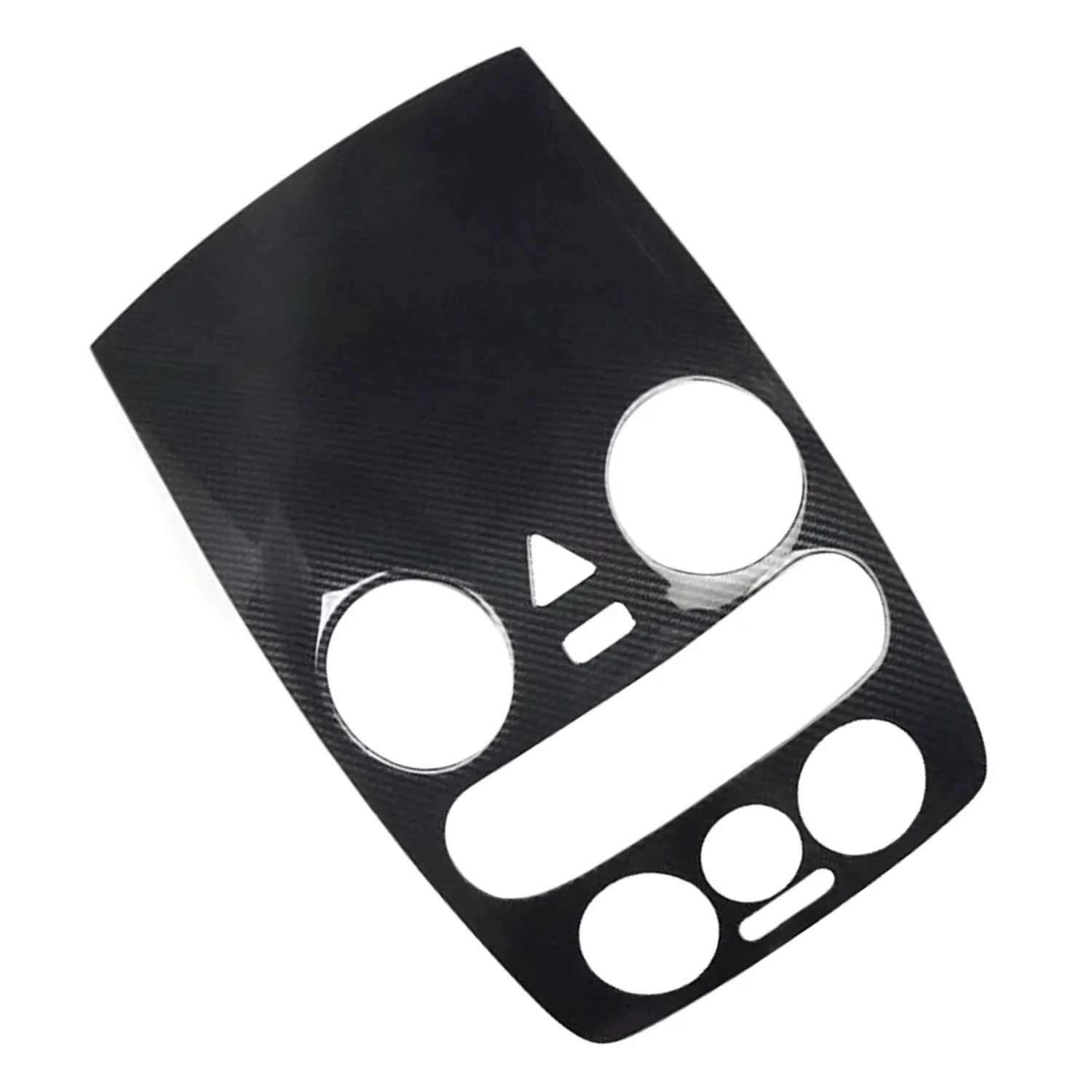 For VW Volkswagen New Beetle 2003-2010 Carbon Black Interior Dashboard Center Console Cover Frame Decor Trim ABS Accessories 1pc