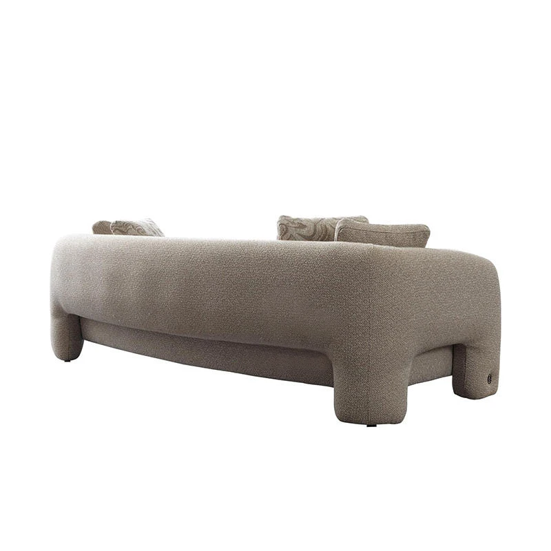 &c Modern High-End Chesterfield Sofa Set for Hotel Living Room Eco-Friendly Fabric with Elegant Hotel Decor