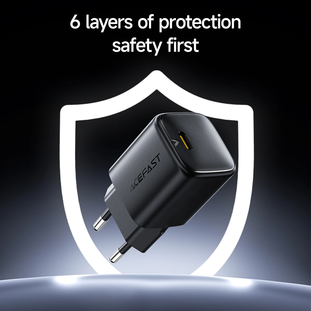 ACEFAST EU GaN PD67W Fast Charging USB C Charging For Xiaomi 15T Pro 17 Pro Max Wall Quick Charging Adapter For iPhone 17 16 15