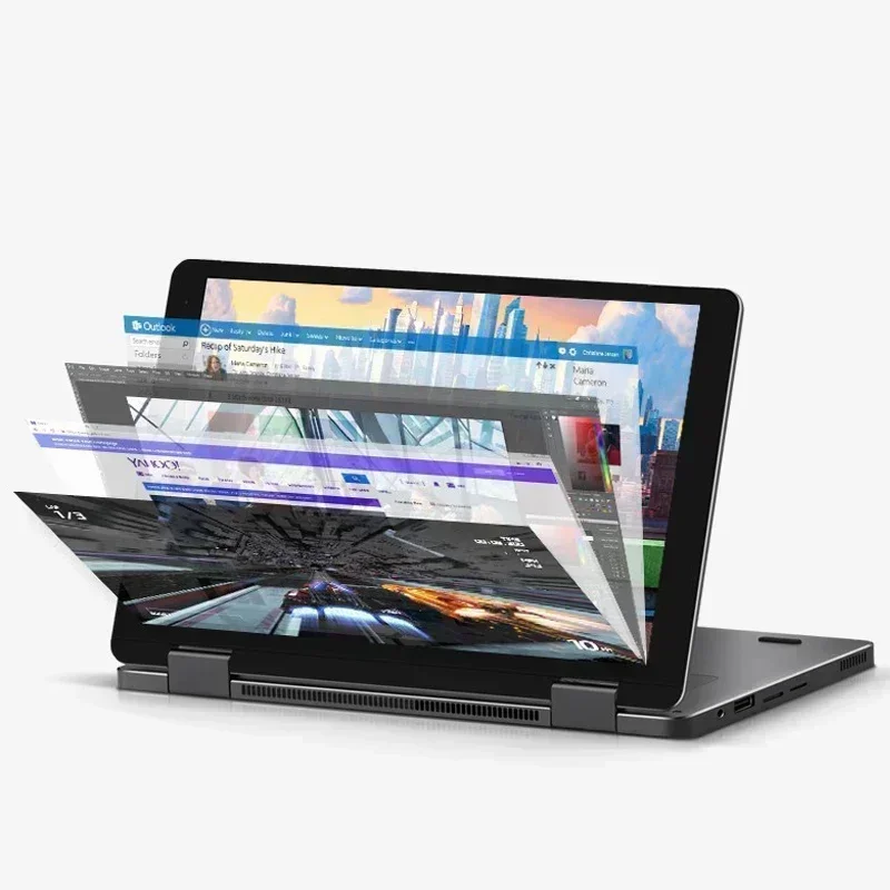 TLF 2024 CHUWI MiniBook 8 Inch 8inch N100 16GB RAM 512GB 1TB 2TB SSD Win11 Handheld Business Travel Pocket Mini Laptop