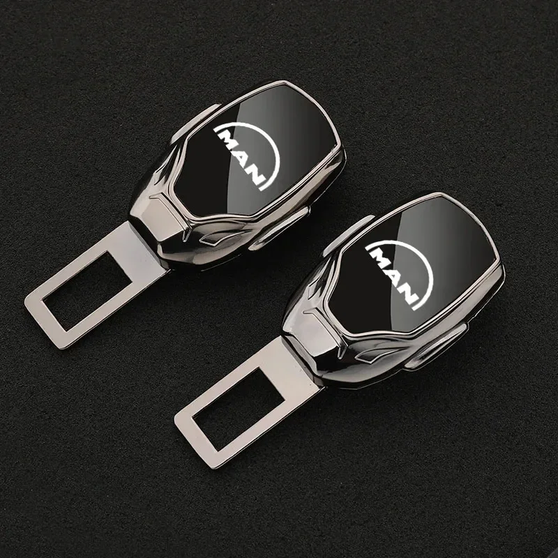 MAN TGX TGM TGA TGS TGE Seat Belt Extension Plug Buckle Clip Adjustable Extender Car Safety Belts Padding Accessories
