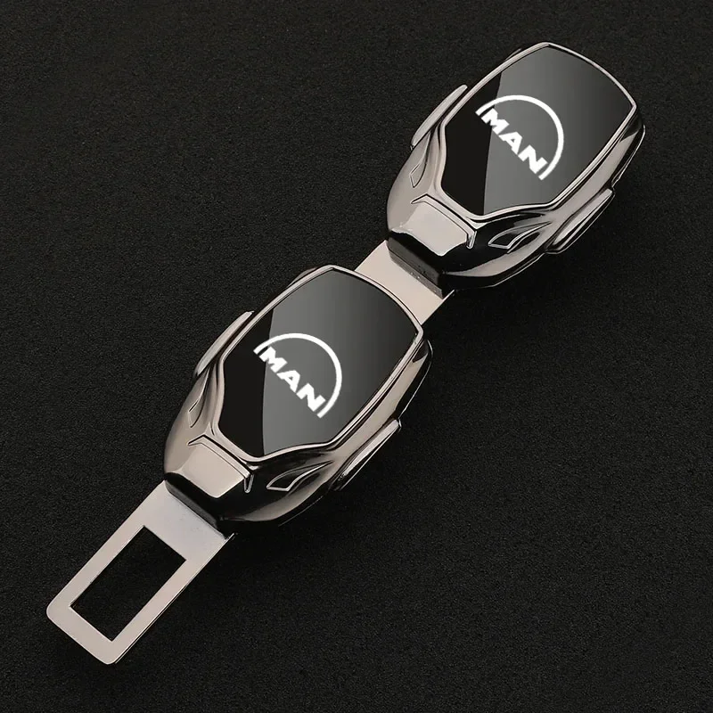 MAN TGX TGM TGA TGS TGE Seat Belt Extension Plug Buckle Clip Adjustable Extender Car Safety Belts Padding Accessories