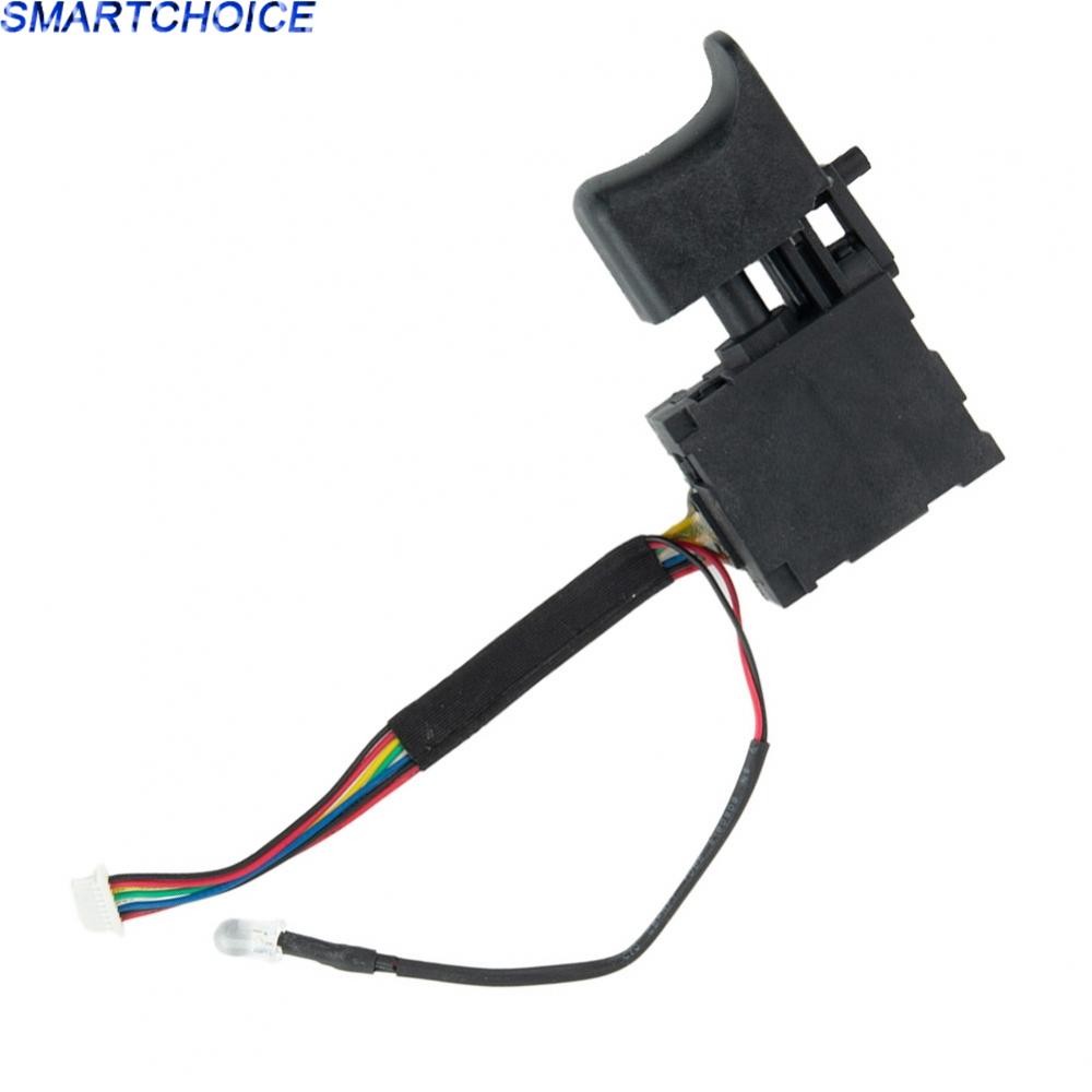 Interruptor De Chave De Impacto Elétrica Sem Fio Gatilho De Botão De Controle De Velocidade