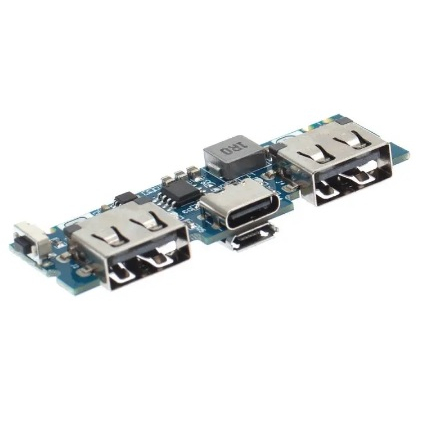 Placa Dual USB 5V 2.4A USB 18650 Power Bank arduino 1 peça