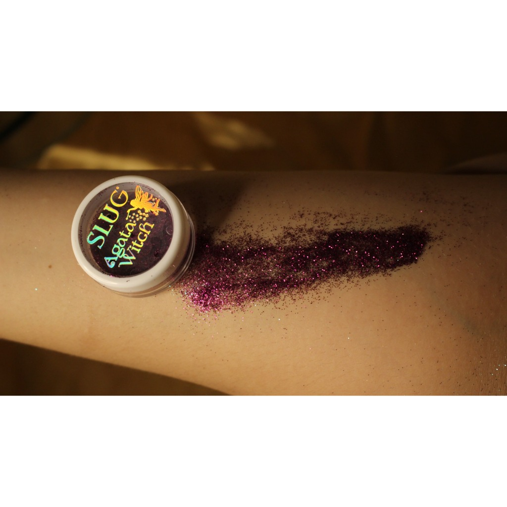 GLITTER  PINK ESCURO  SLUG LINHA  AGATA WITCH 2G