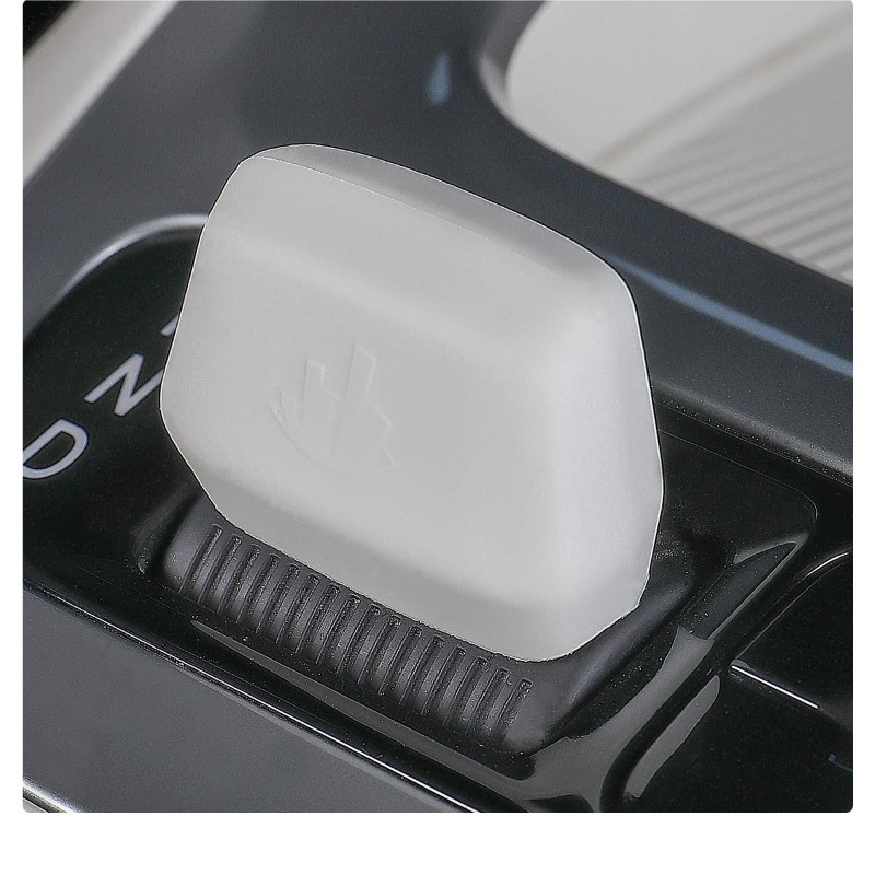 Para Geely EX2/Xingyuan : Capa De Mudança De Marcha De Silicone De Ajuste Personalizado – Protetor Botão De Controle Cen