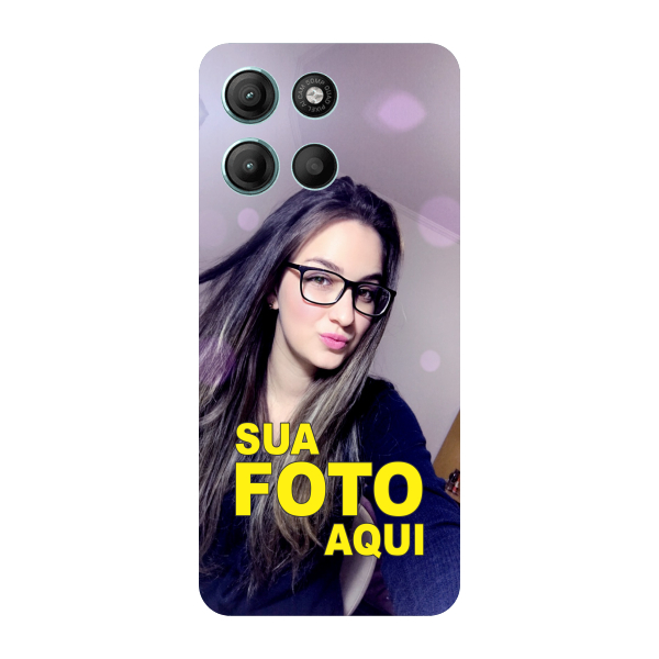 Capinha para Moto G15 Anti Impacto Personalizada - Com Foto