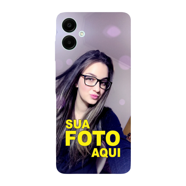 Capinha para Samsung A06 Anti Impacto Personalizada - Com Foto