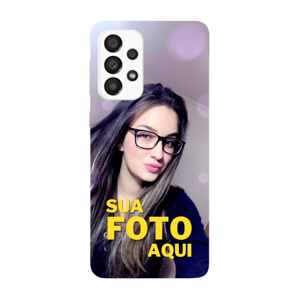 Capinha para Samsung A13 4G Anti Impacto Personalizada - Com Foto
