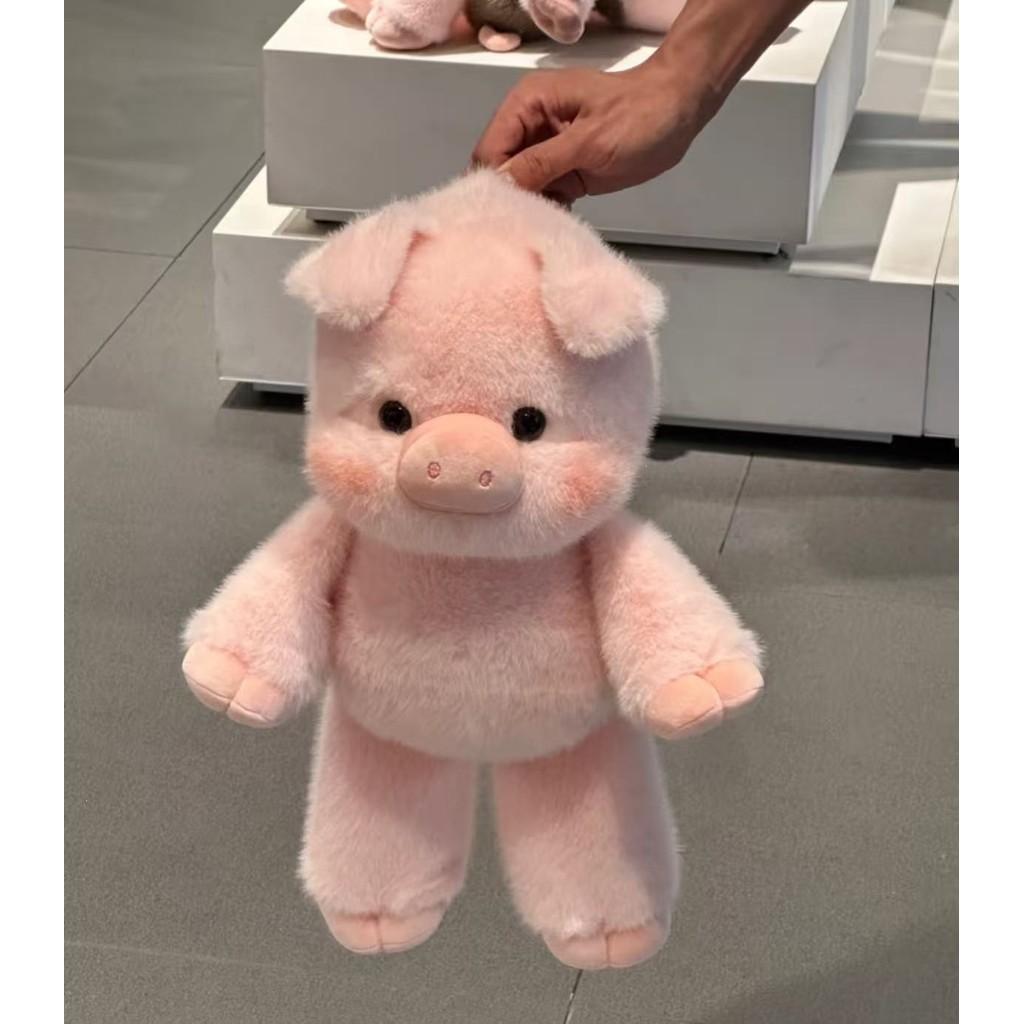 Boy's plush toys: running panda, scented pig and calf dolls, soft and comfortable children's sleep pillow