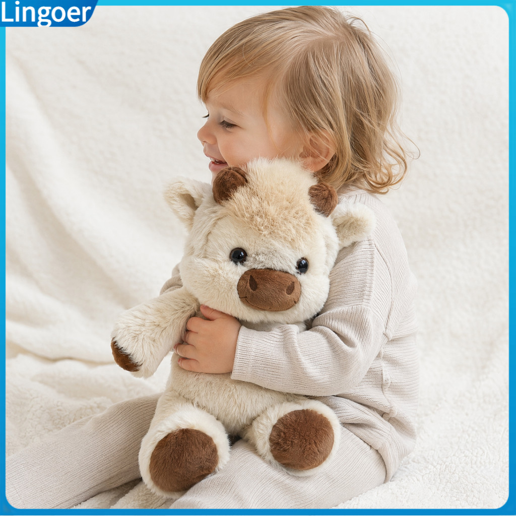 Cute 45cm Running Pig Plush Toy – Soft Interactive Stuffed Animal for Kids Stress Relief Gift Adorable Cartoon Plushie