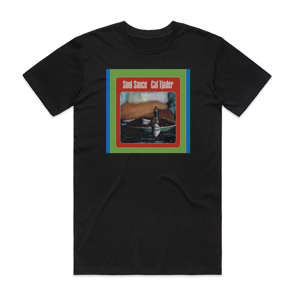 Camiseta Preta Cal Tjader Soul Sauce