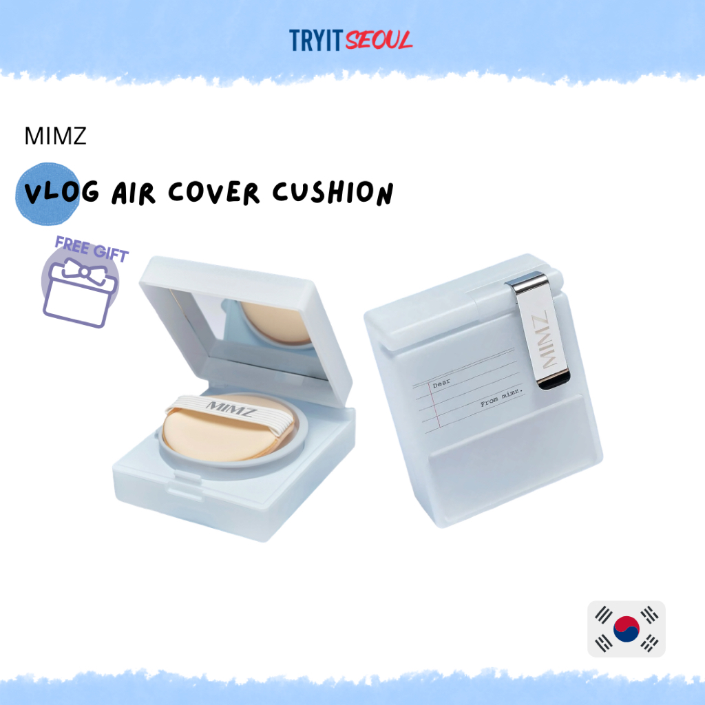 [MIMZ] Vlog Air Cover Cushion SPF40 PA++ 8g (4 Cores)