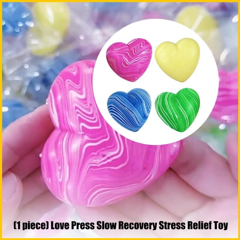 SUN Soft Texture Love Heart Stress Brinquedo Descompressão Recurso Ascensão Lenta