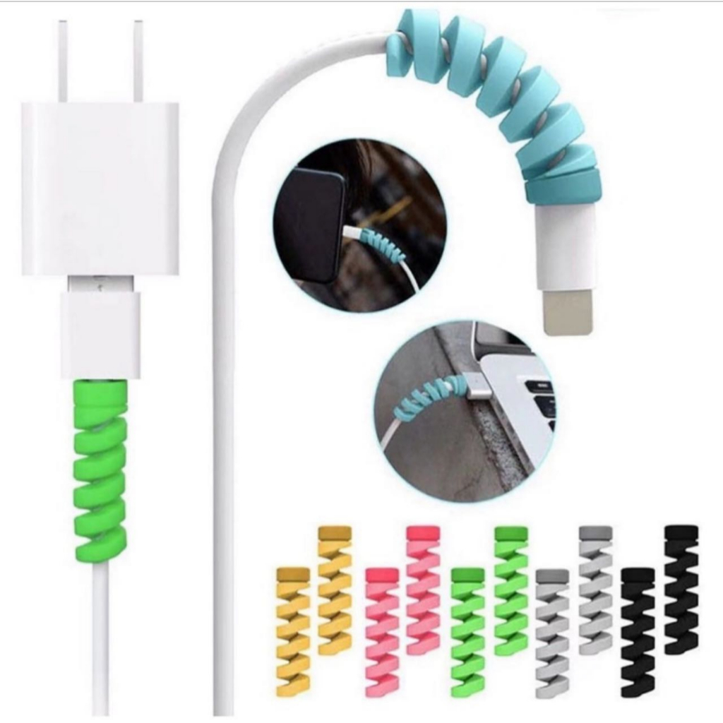 30 pacote de 4 peça Protetor Linha De Dados Compacta Portátil Anti Quebra-proteção de cabo