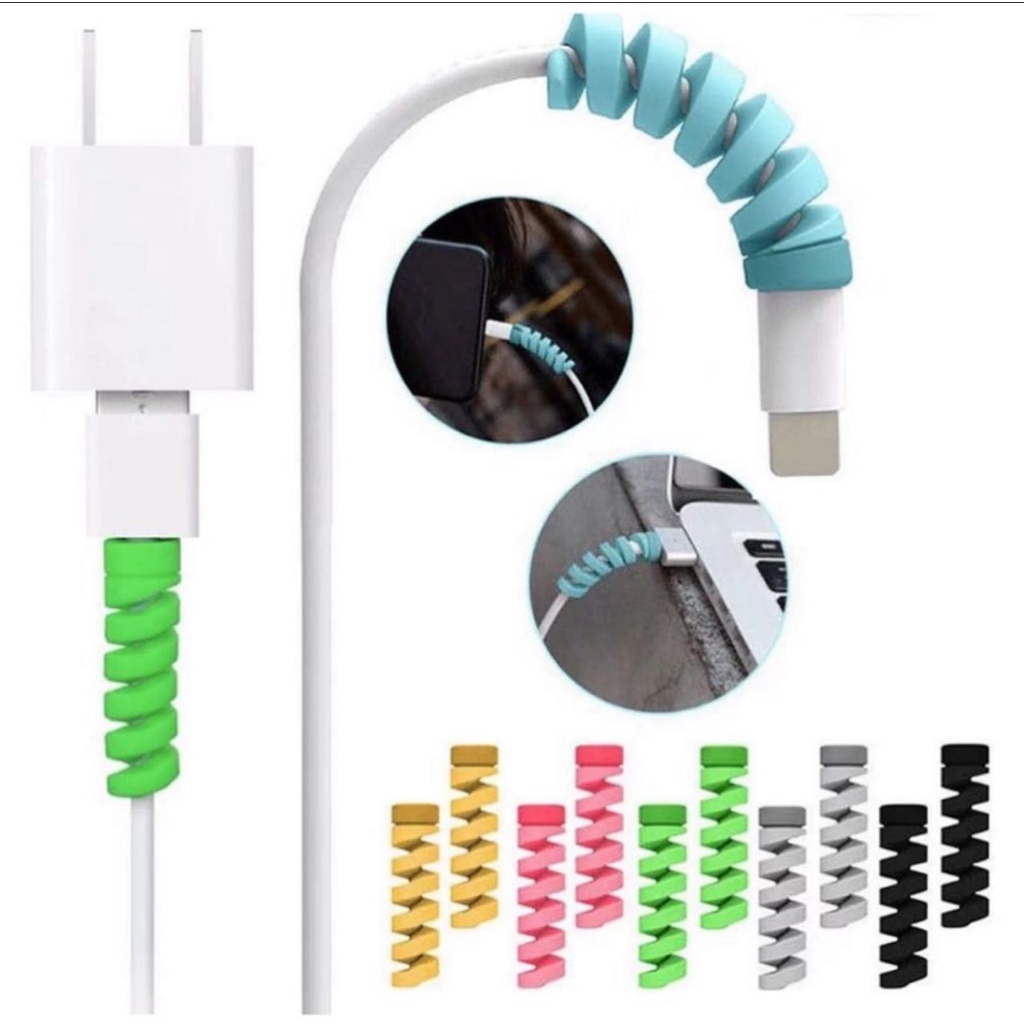 30 pacote de 4 peça Protetor Linha De Dados Compacta Portátil Anti Quebra-proteção de cabo