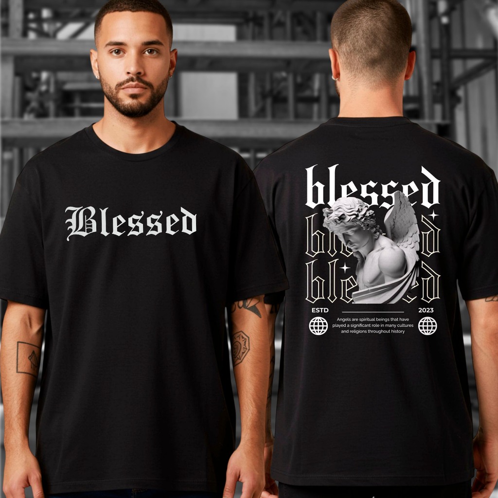 Camiseta Masculina Oversized Blusa de Algodão Estilo Streetwear Camisa Larga Passeio e Academia