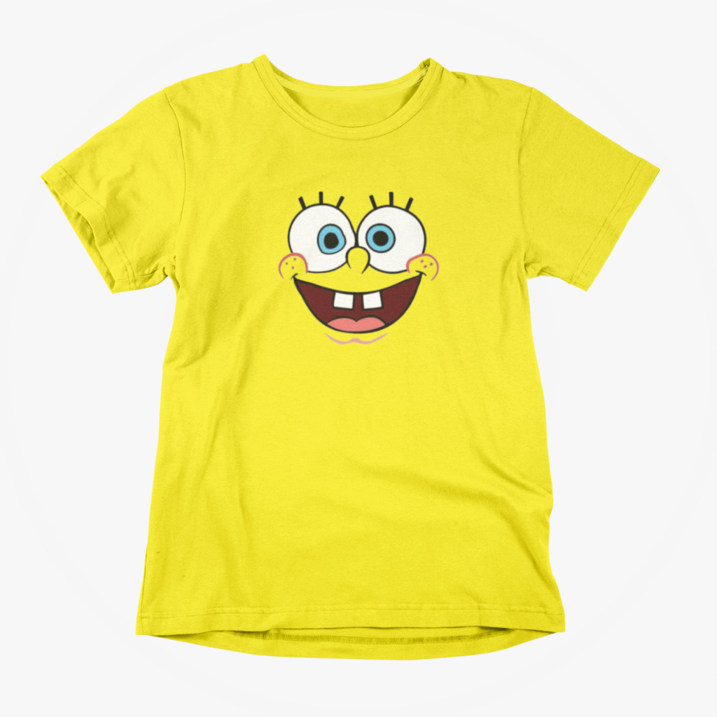 Camiseta Divertida Turma Bob Esponja Personagens Moda Streetwear Unissex