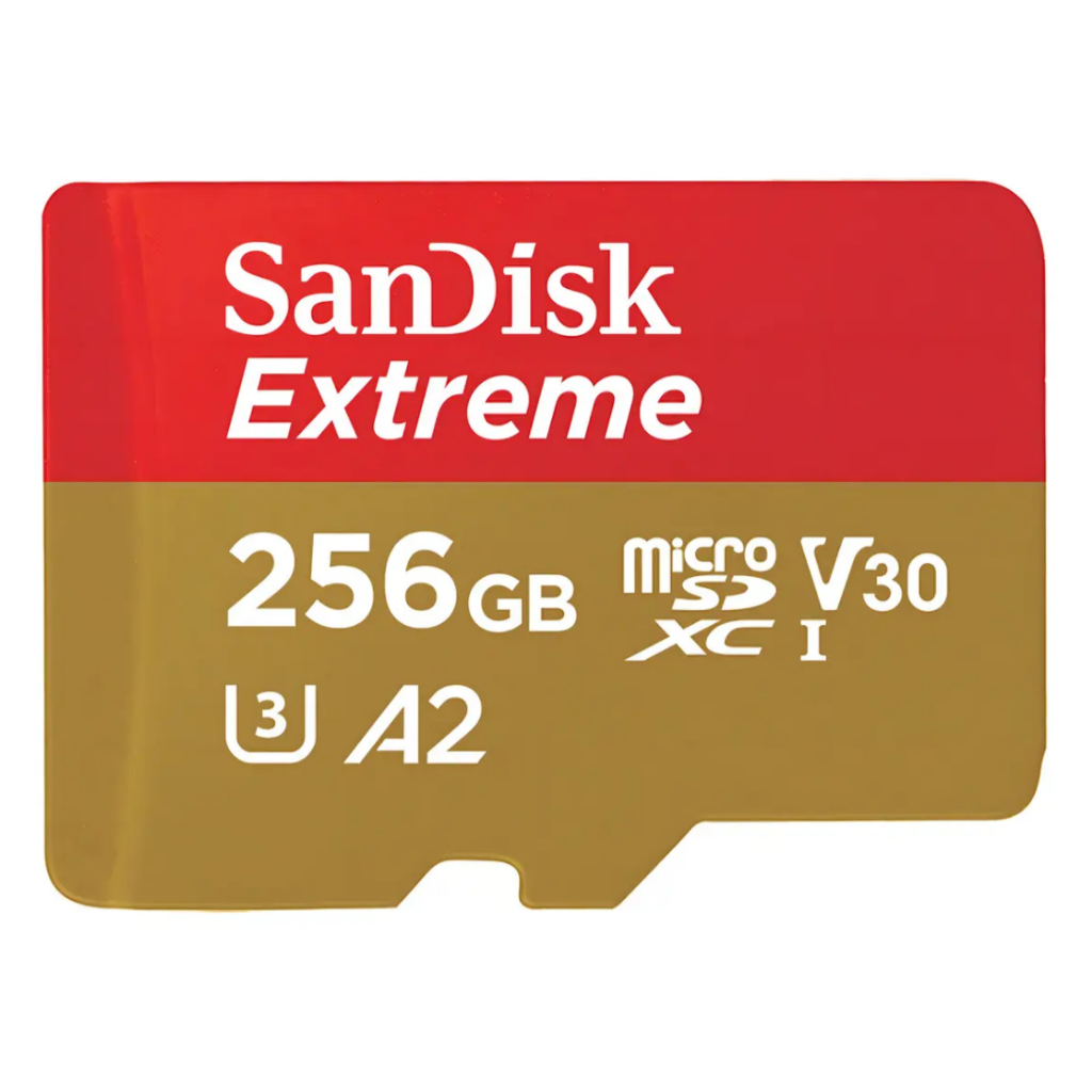 Cartão de memória SanDisk SDSQXA1-256G-GN6MA Extreme com adaptador SD 256GB