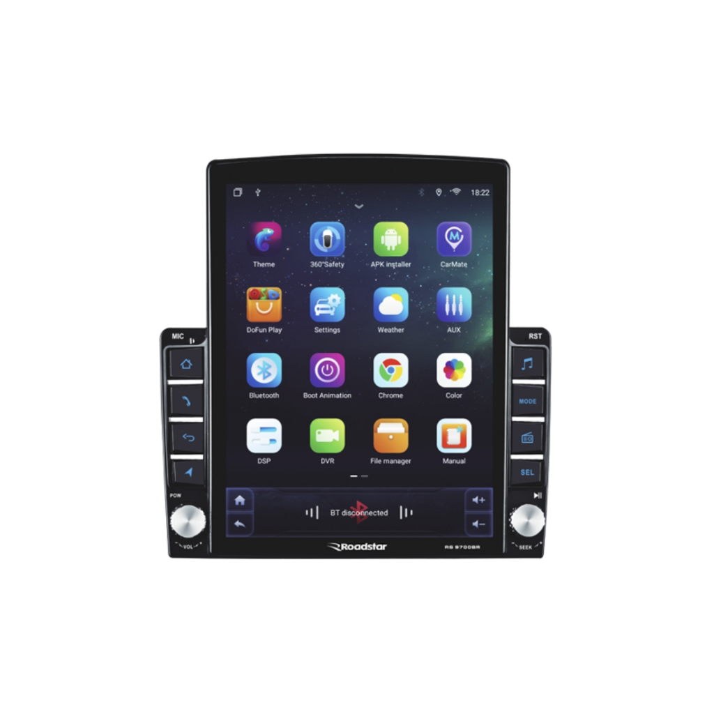 Central Multimídia Roadstar Rs 9700 Br Es Pro line 9.7 Polegadas 4Gb Ram Octa Core
