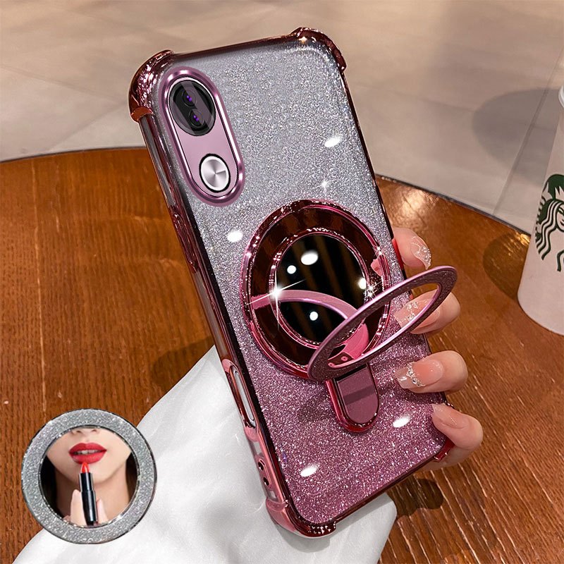 Capa Para vivo V50 5G , material anti-Queda Importado , Novo Suporte Espelho De Maquiagem , À Prova De Choque , Macia Ce