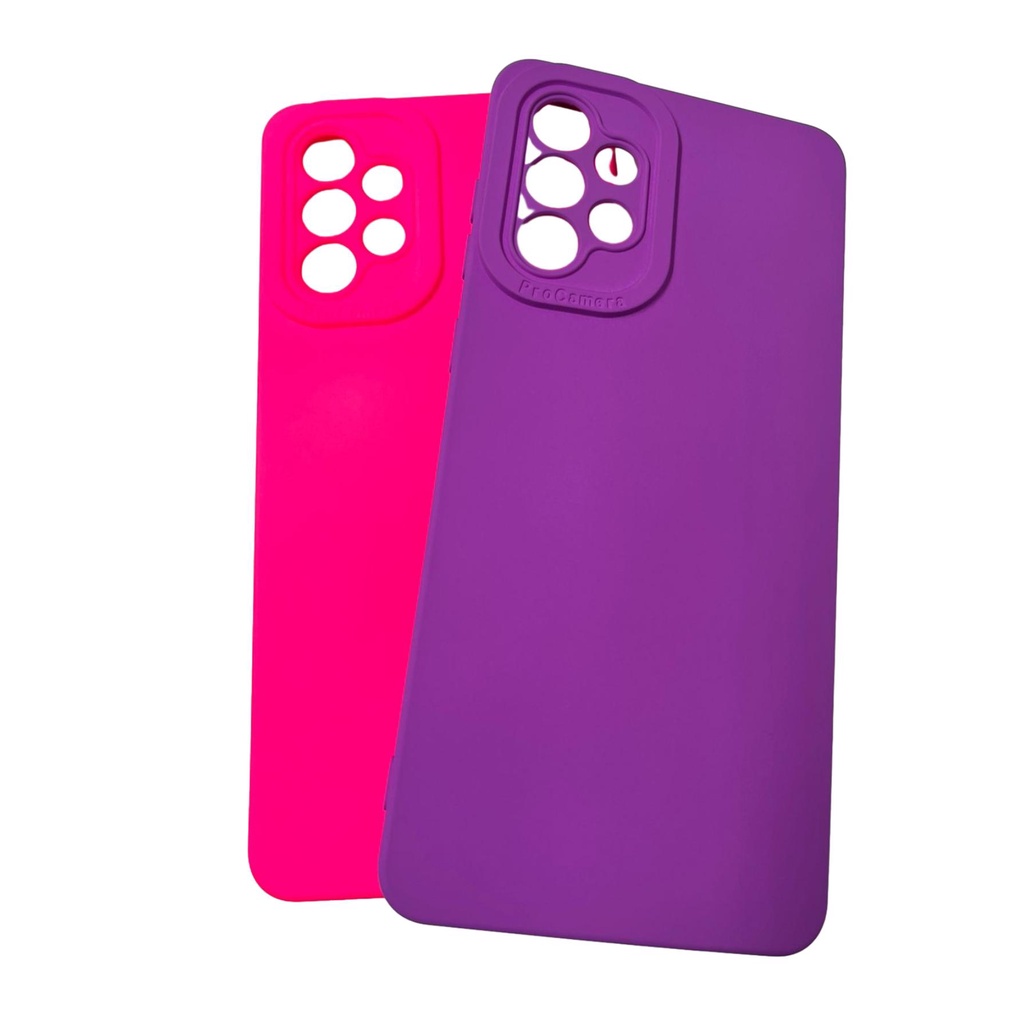 KIT 2 CAPS Capa De Celular Compatível G51,G71 Proteção Câmeras Aveludada Com Silicone