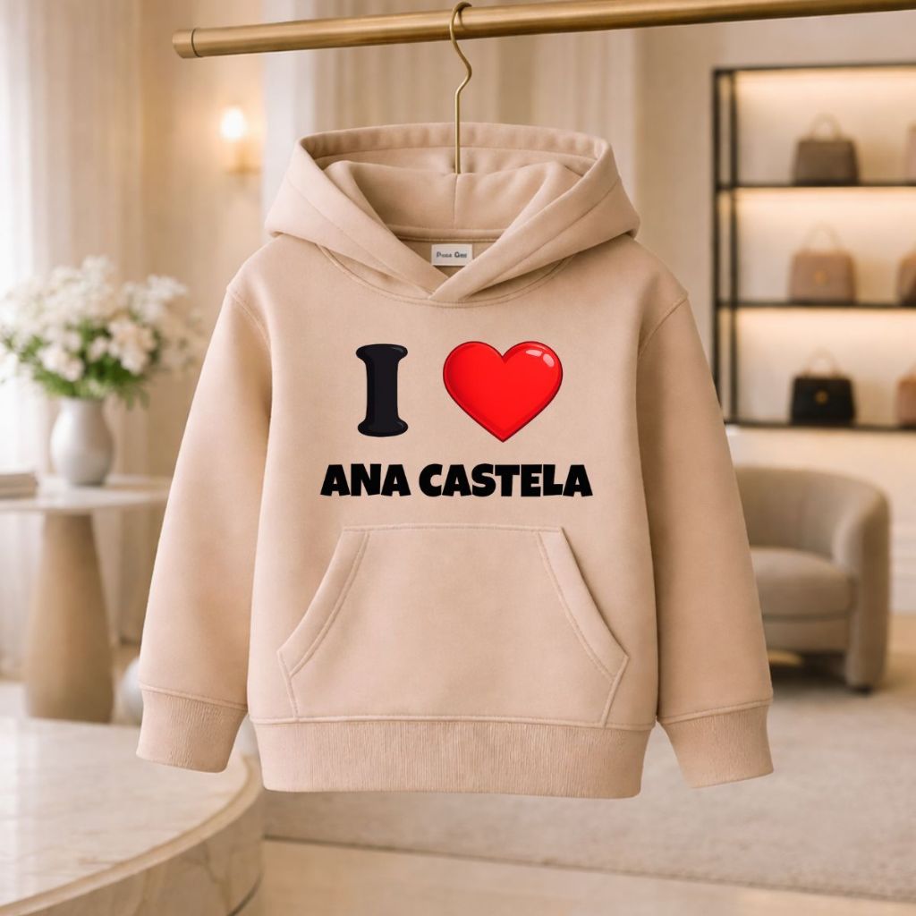 Moletom Infantil E Juvenil Ana Catela Fãs Mini Boiadeiras Inverno