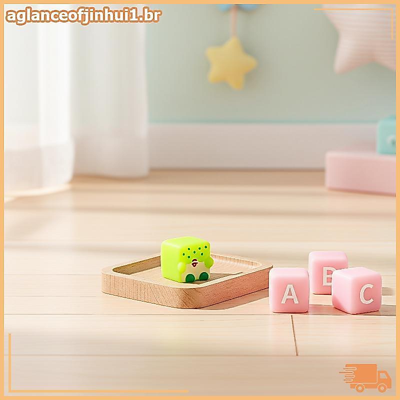 [AGBR] 5 Unidades Kawaii Square Mochi Animal Squeeze Toys Mini Soft Fidget Gadgets Para Alívio Do Estresse Entreteniment