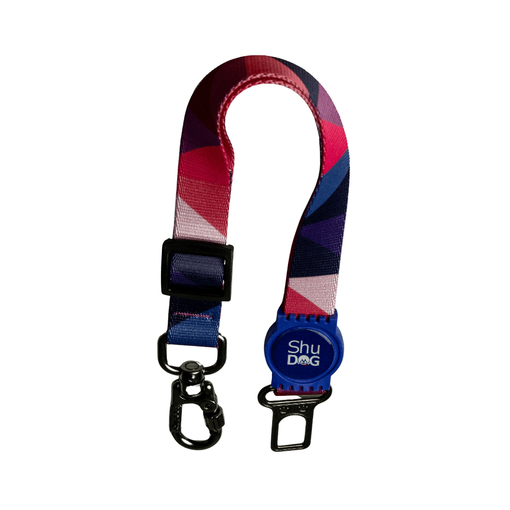 Cinto de Segurança para Cachorros - Square Rosa