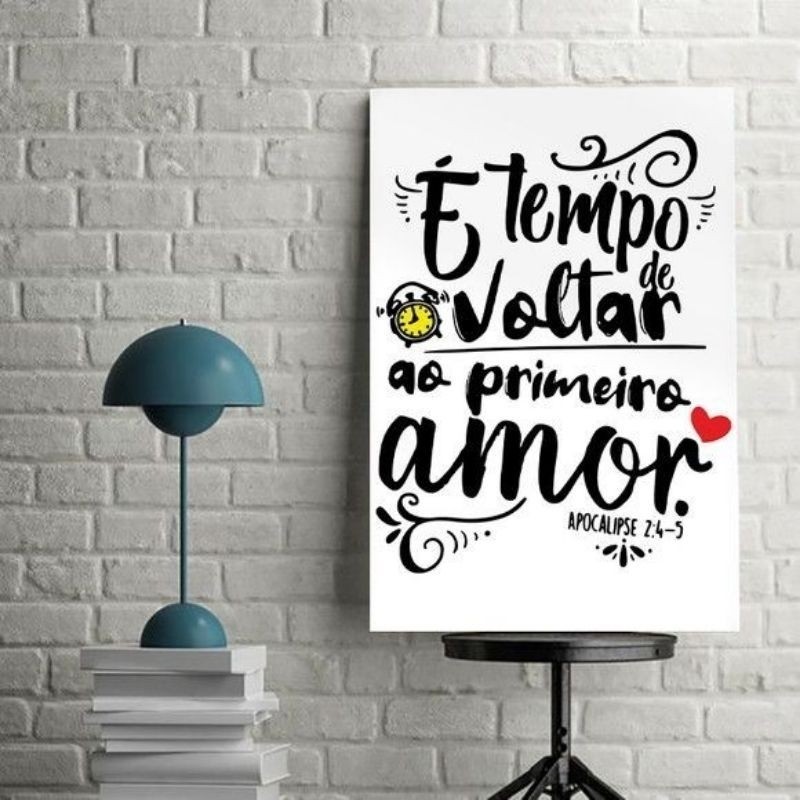 Quadro é tempo de voltar ao primeiro amor