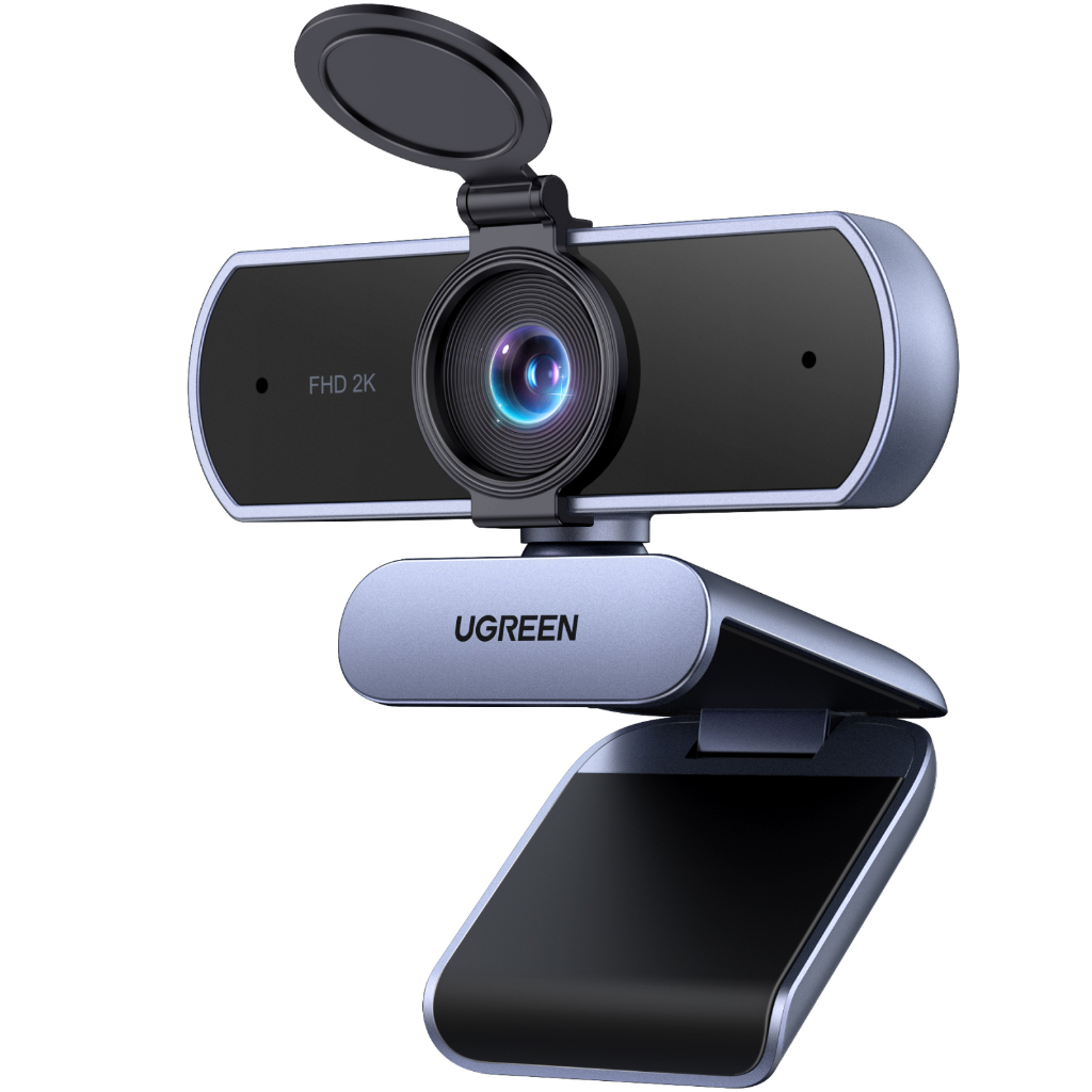 UGREEN USB webcam 2K HD Mini Para Computador Portátil Câmera Web Microfones Duplos Youtube Zoom Chamada De Vídeo 2K